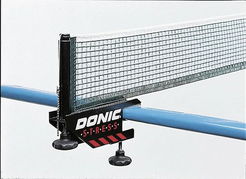 Idena 40461 Tischtennisnetz ausziehbar 176cm PingPong tragbar Set Schwarz Netz 